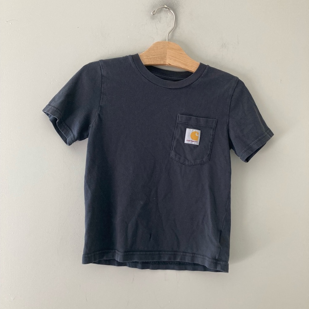 $16 ADD ON carhartt black tee 6Y Zara Mini Boden Rylee + Cru Quincy Mae Baby Gap